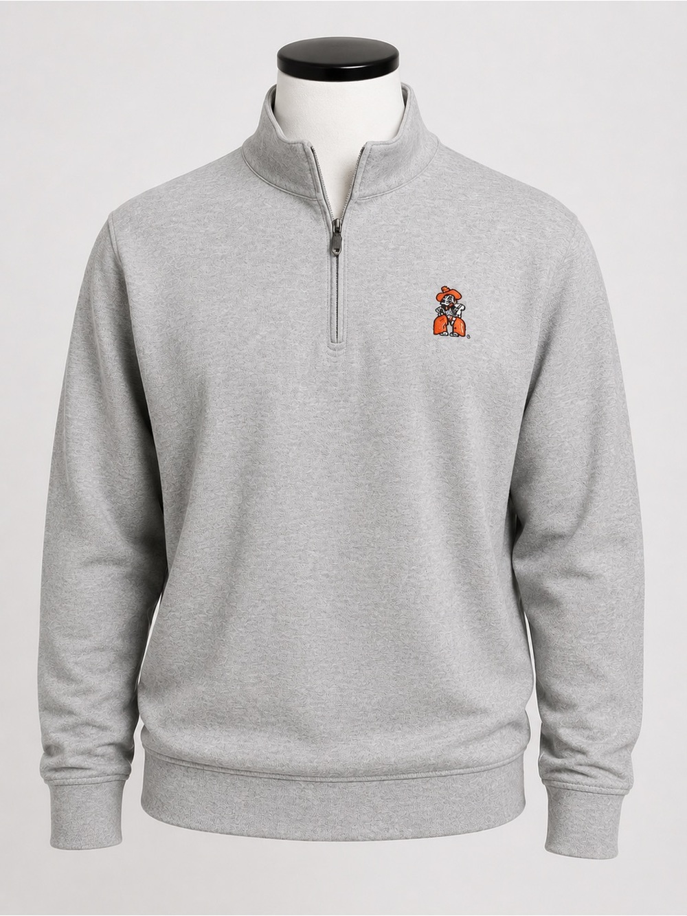 Peter Millar Men's M Oklahoma State Crown Comfort 1/4 zip NWT